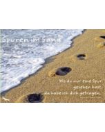 Spuren im Sand
