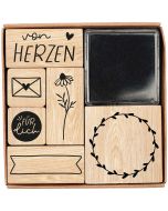 Stempel-Set Von Herzen