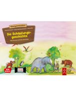 Die Schöpfungsgeschichte. Wie Himmel und Erde entstanden. Kamishibai Bildkartenset