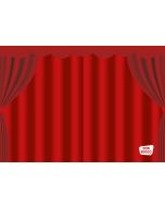 Vorhangkarte für das Erzähltheater Kamishibai