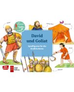 David und Goliat. Erzählschienen-Figurenset