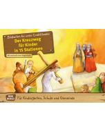 Der Kreuzweg für Kinder in 15 Stationen. Kamishibai Bildkartenset.