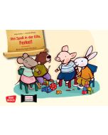 Viel Spaß in der Kita, Ferkel! Kamishibai Bildkartenset