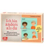 Ich bin anders als du – Ich bin wie du: 20 überraschende Wendebildkarten über Vielfalt und Gemeinsamkeiten