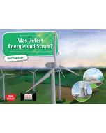 Was liefert Energie und Strom? Bildkarten zu fossilen und erneuerbaren Energiequellen. Kamishibai Bildkartenset