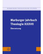 Marburger Jahrbuch Theologie XXXVII
