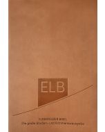 Elberfelder Bibel. Die große Studien- und Kommentarausgabe, Kunstleder Beige