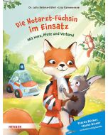 Die Notarzt-Füchsin im Einsatz. Mit Herz, Pfote und Verband