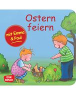 Ostern feiern mit Emma und Paul. Mini-Bilderbuch.