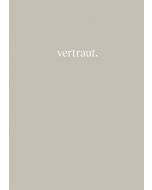 vertraut.